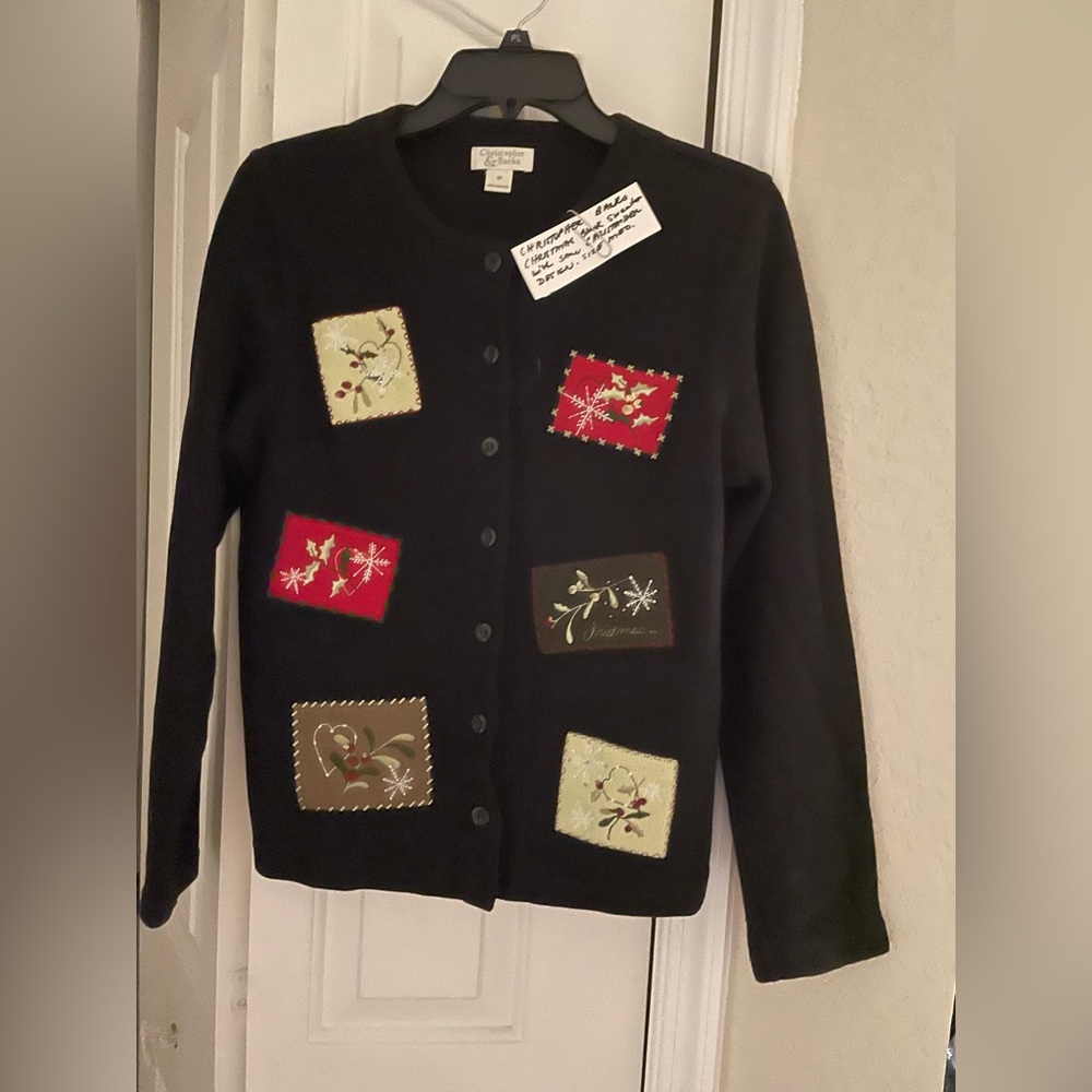Black sweater for the holiday size lg